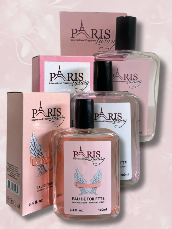 3x Paris Women’s Perfume Set | Paris Olympic, La Belle Paris & Rose Paris | 100ml