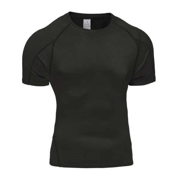 Athletic Compression Running Shirt | Men’s Summer Gym & Fitness Tee - Image 12