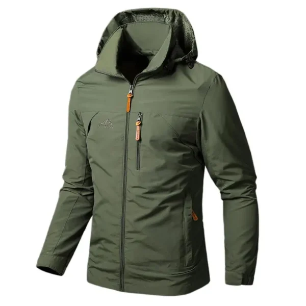 Tactical Waterproof Hooded Windbreaker | Men’s Military Jacket - Image 11