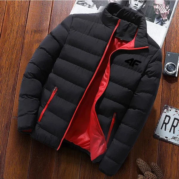 Windproof Cotton Winter Jacket | Men’s Warm Parka - Image 12