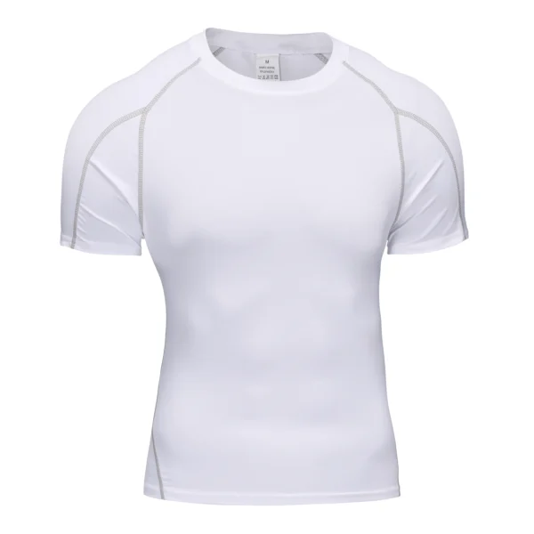 Athletic Compression Running Shirt | Men’s Summer Gym & Fitness Tee - Image 10