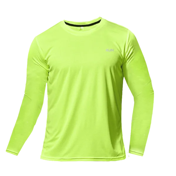 Breathable Quick-Dry Men’s Long-Sleeve Shirt | Autumn Running & Gym Wear - Image 10