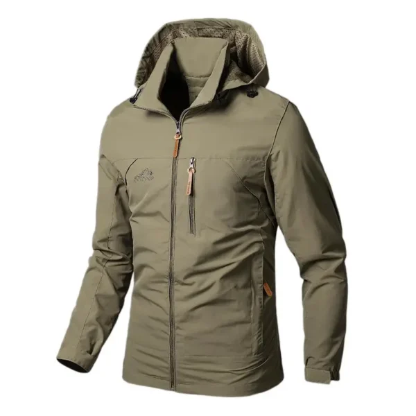 Tactical Waterproof Hooded Windbreaker | Men’s Military Jacket - Image 10