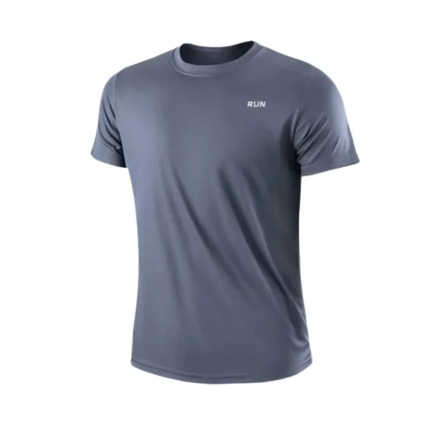 Quick-Dry Men’s T-Shirt | Moisture-Wicking, Breathable, Polyester, for Gym & Running - Image 10