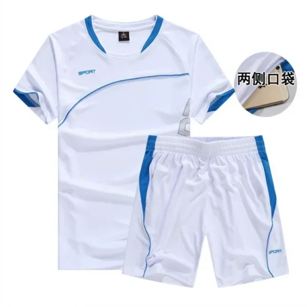 Men’s Running Set | Breathable & Quick-Dry Fitness Shirt & Shorts - Image 9