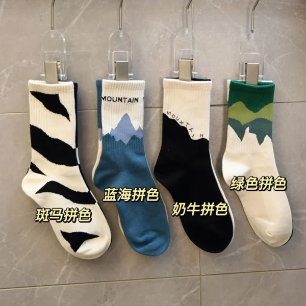 Cotton Crew Socks Set | 10 Pairs, 5 Pairs, or 3 Pairs | 100% Cotton - Image 15