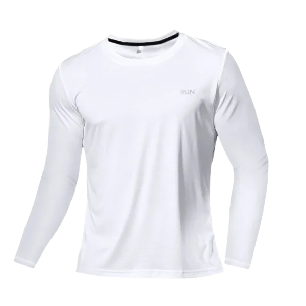 Breathable Quick-Dry Men’s Long-Sleeve Shirt | Autumn Running & Gym Wear - Image 7