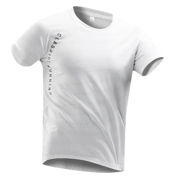 Reflective Ice Silk Men’s Running Shirt | Lightweight & Breathable Quick-Dry for Summer Fitness - Image 10