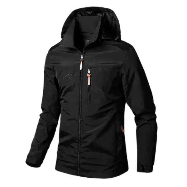 Tactical Waterproof Hooded Windbreaker | Men’s Military Jacket - Image 7