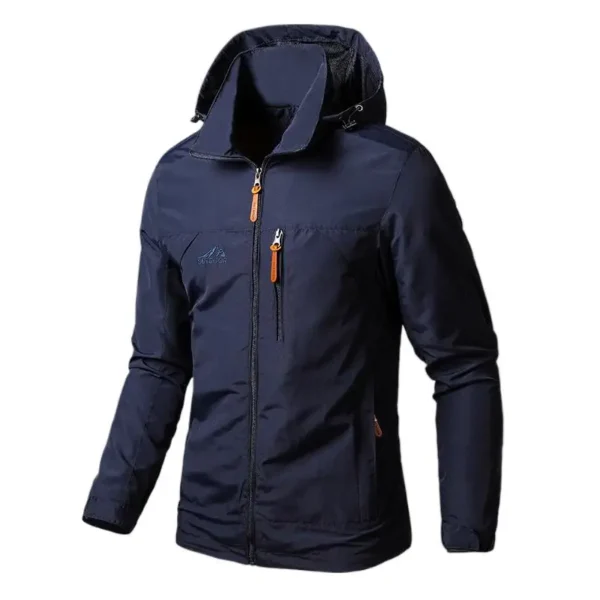 Tactical Waterproof Hooded Windbreaker | Men’s Military Jacket - Image 8