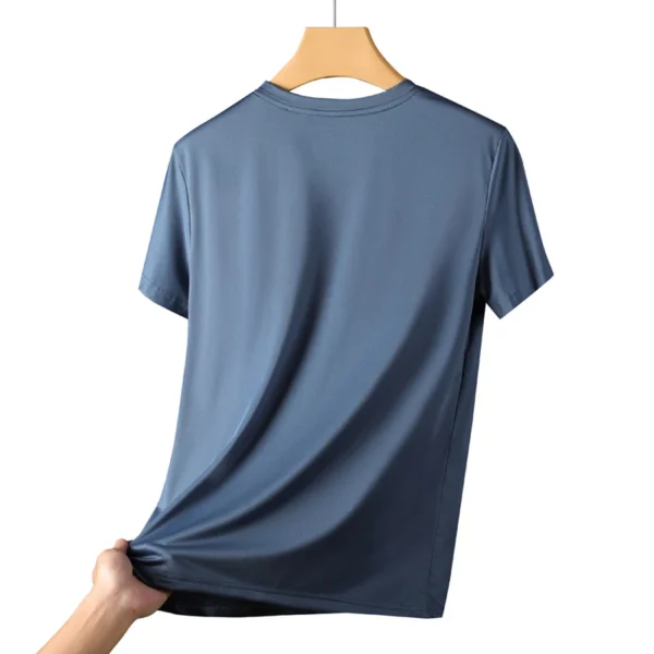 Quick-Dry Men’s Outdoor T-Shirt | Soft Elastic, Breathable for Hiking, Fishing & Sports - Image 6