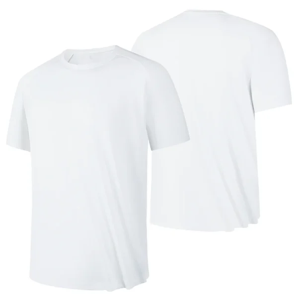 Quick-Dry Casual Men’s T-Shirt | Breathable & Lightweight Fitness Wear - Image 3