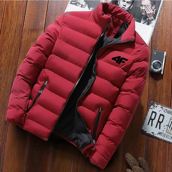 Windproof Cotton Winter Jacket | Men’s Warm Parka - Image 7