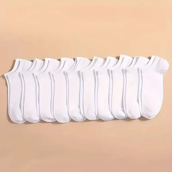 Cotton Crew Socks Set | 10 Pairs, 5 Pairs, or 3 Pairs | 100% Cotton - Image 24